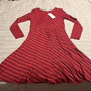 Boden Thea Short Jersey Desss NWT